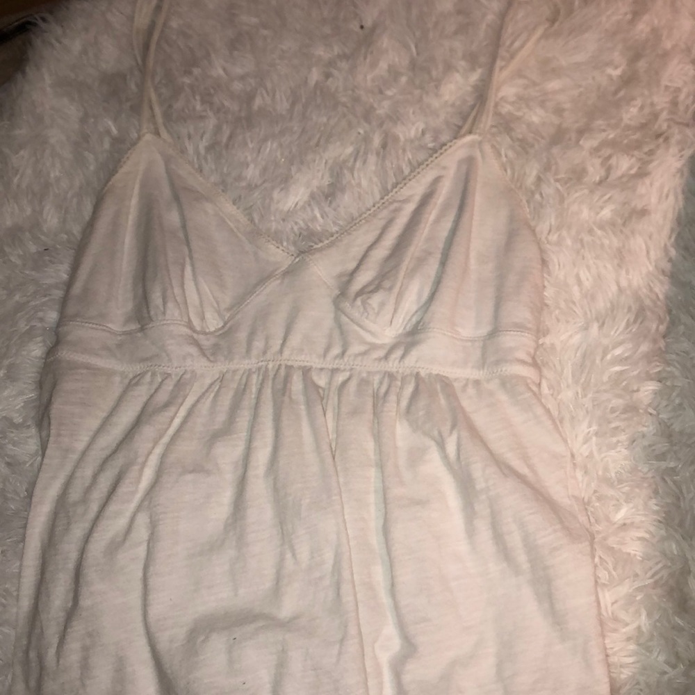 white babydoll top